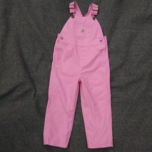 Carhartt Overalls Girls 4T Pink!